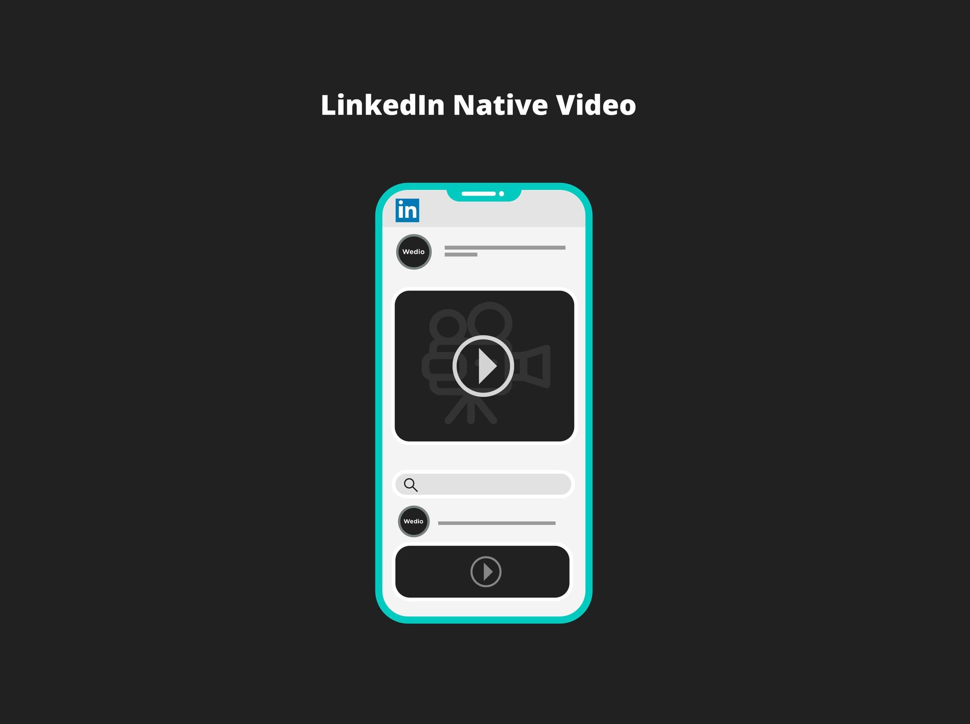 what is linkedin native video