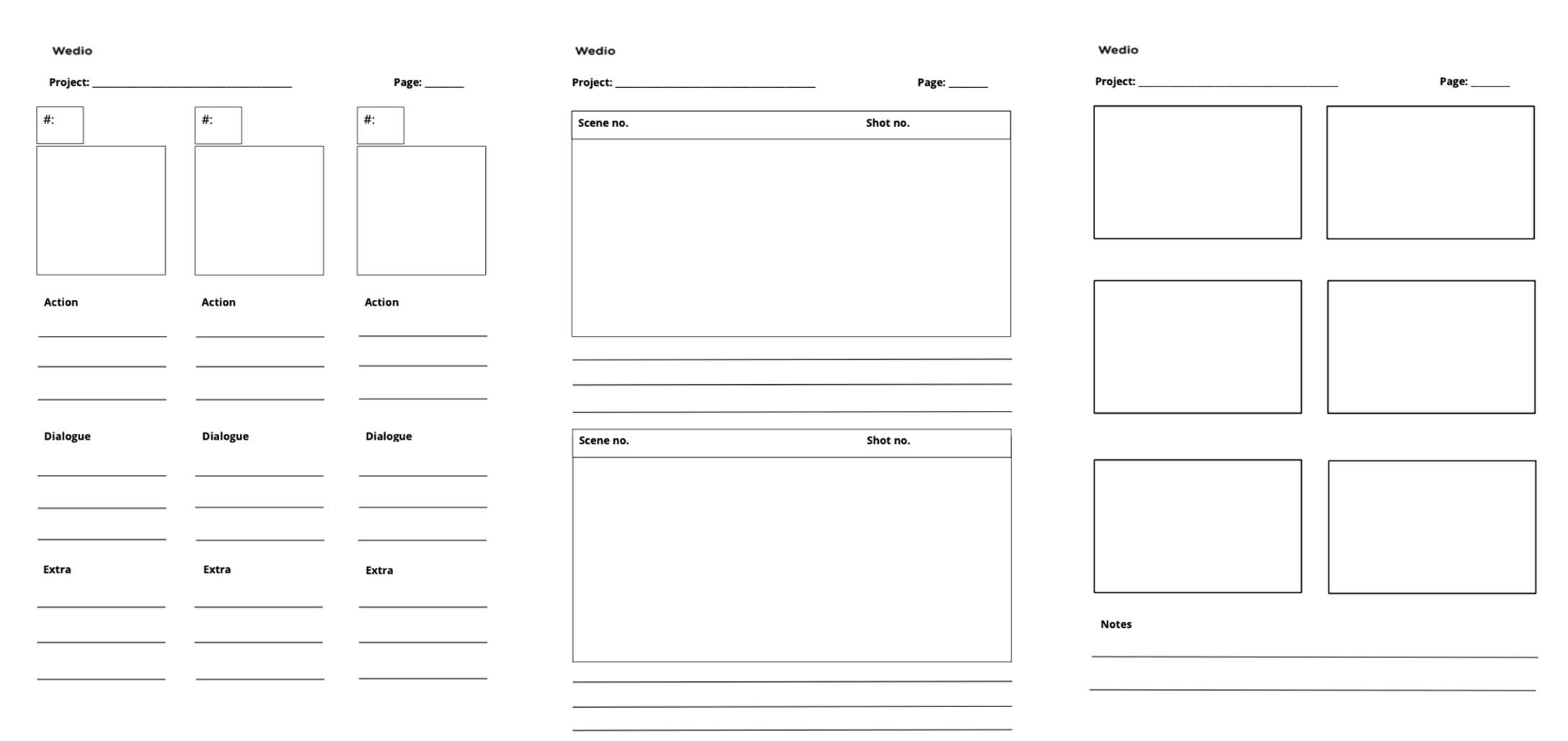 Storyboard Template Preview