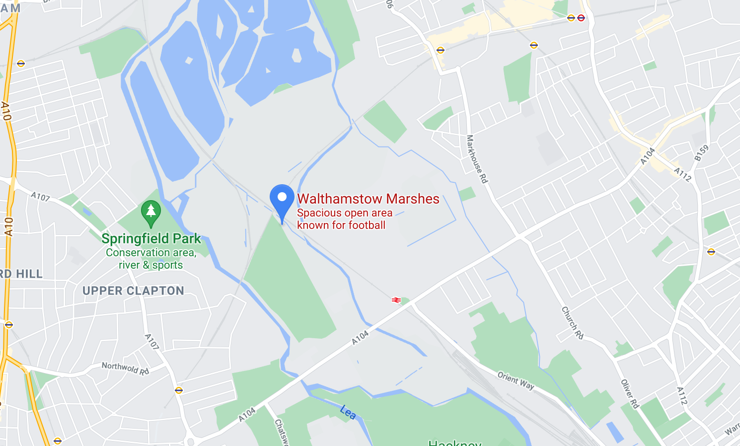 Find the best photo location in London at Walthamstow Marshes