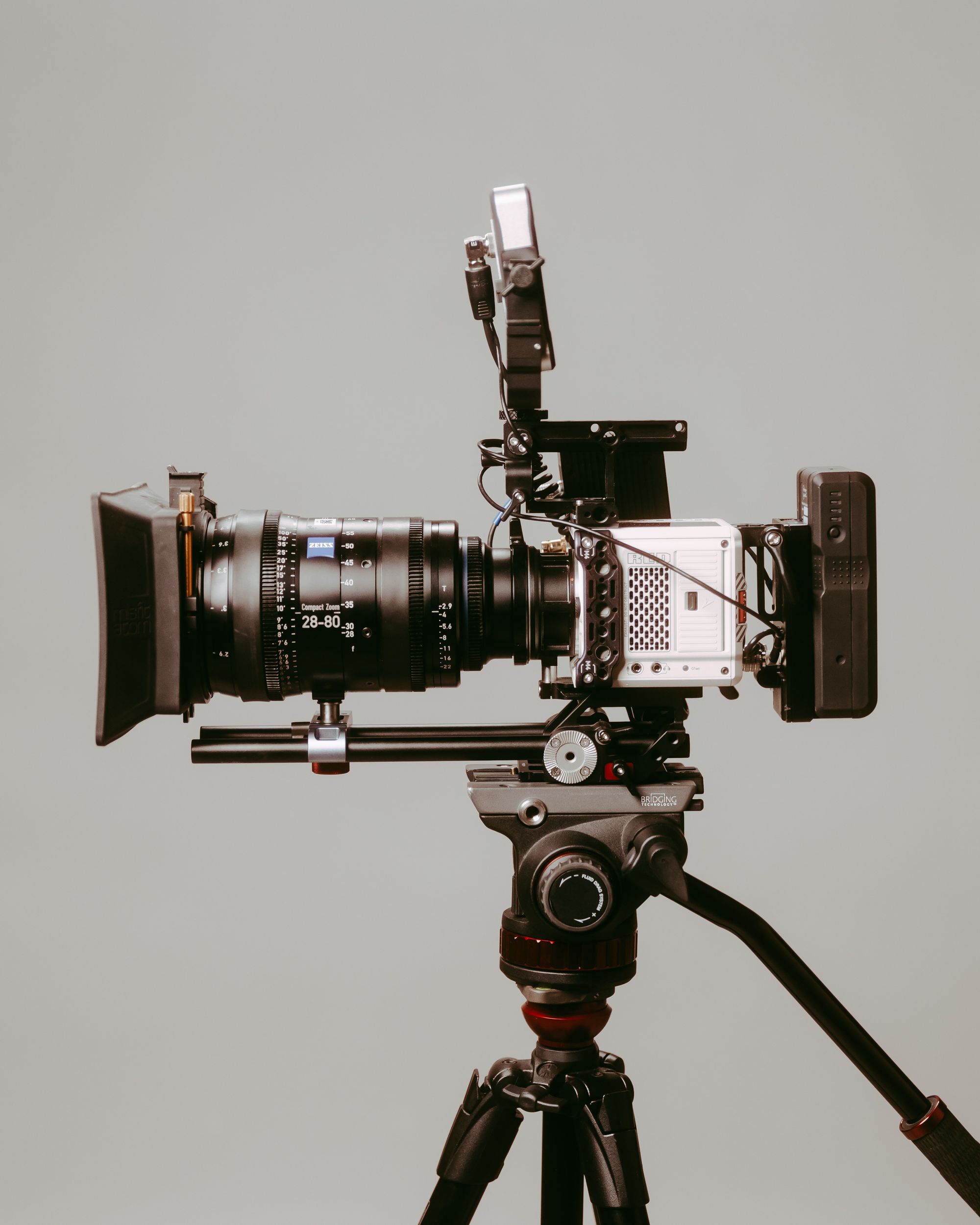 Variable frame rates with a RED camera