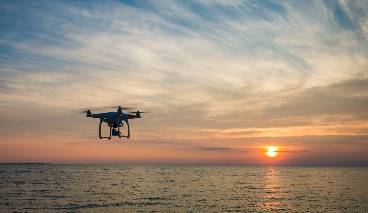 drone at sea