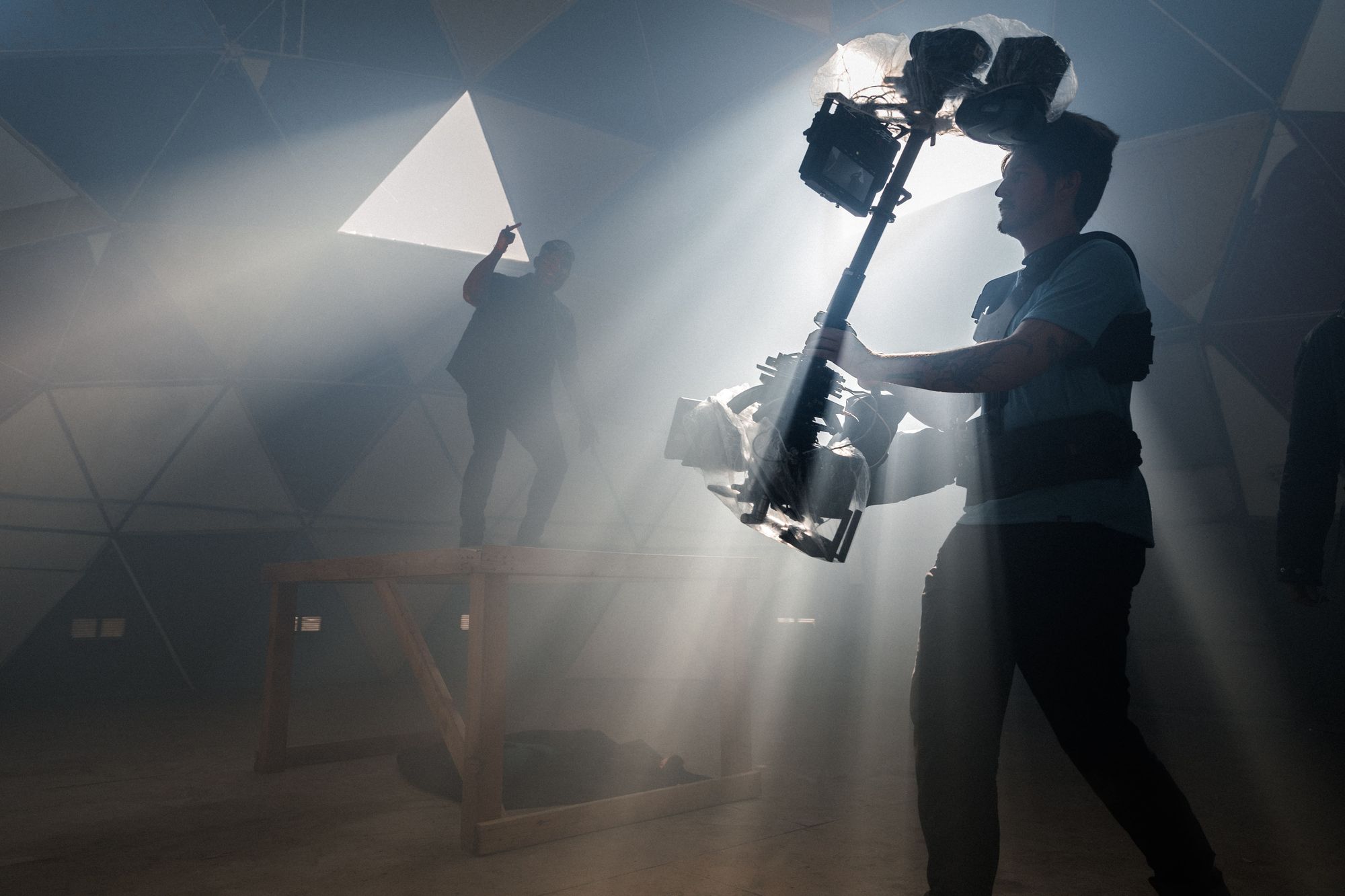 Heave gear used for music video production