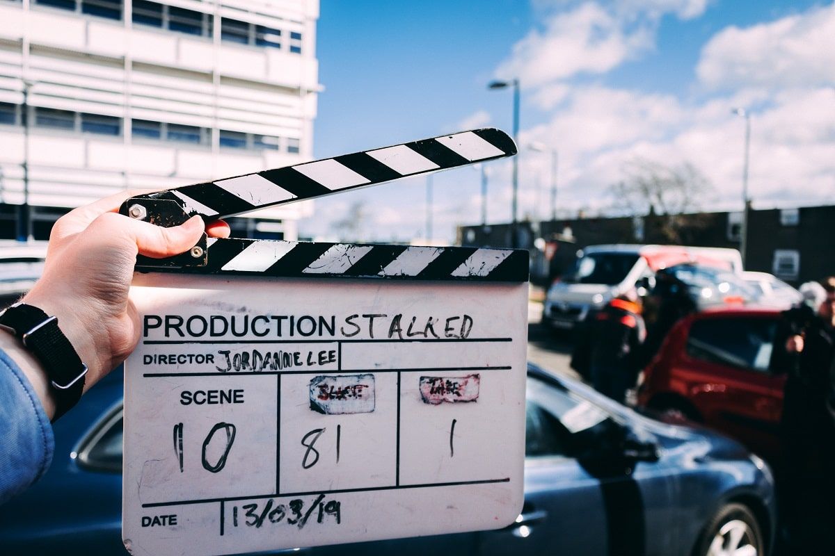 clapboard for production