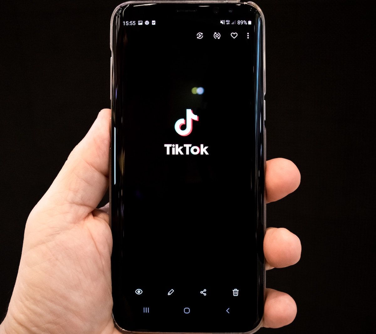 tiktok black screen