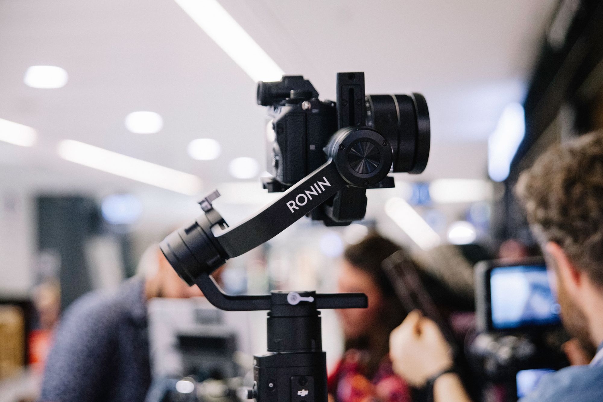 gimbal for shooting cinematic interviews