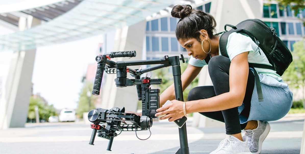 female cinematographer