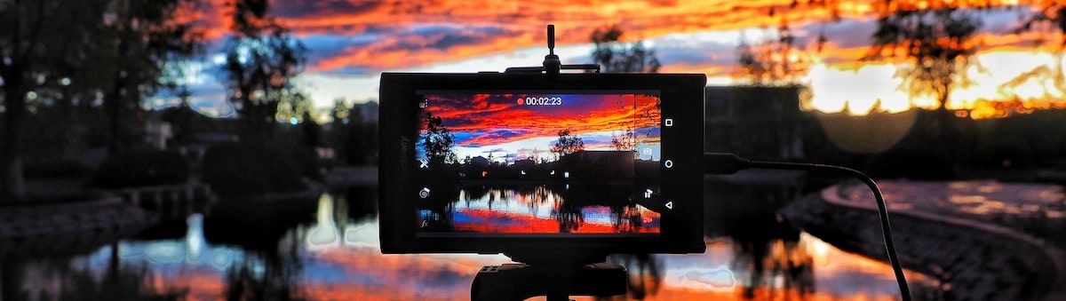 digital camera sunset