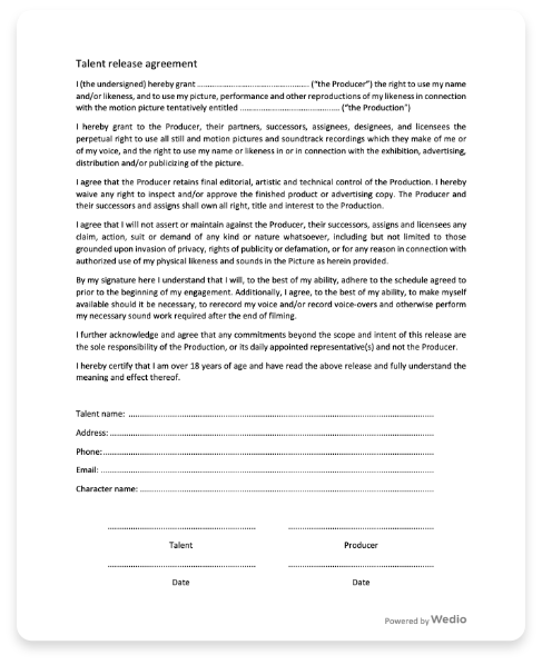 talent-release-form-template-download-your-free-template-now-wedio