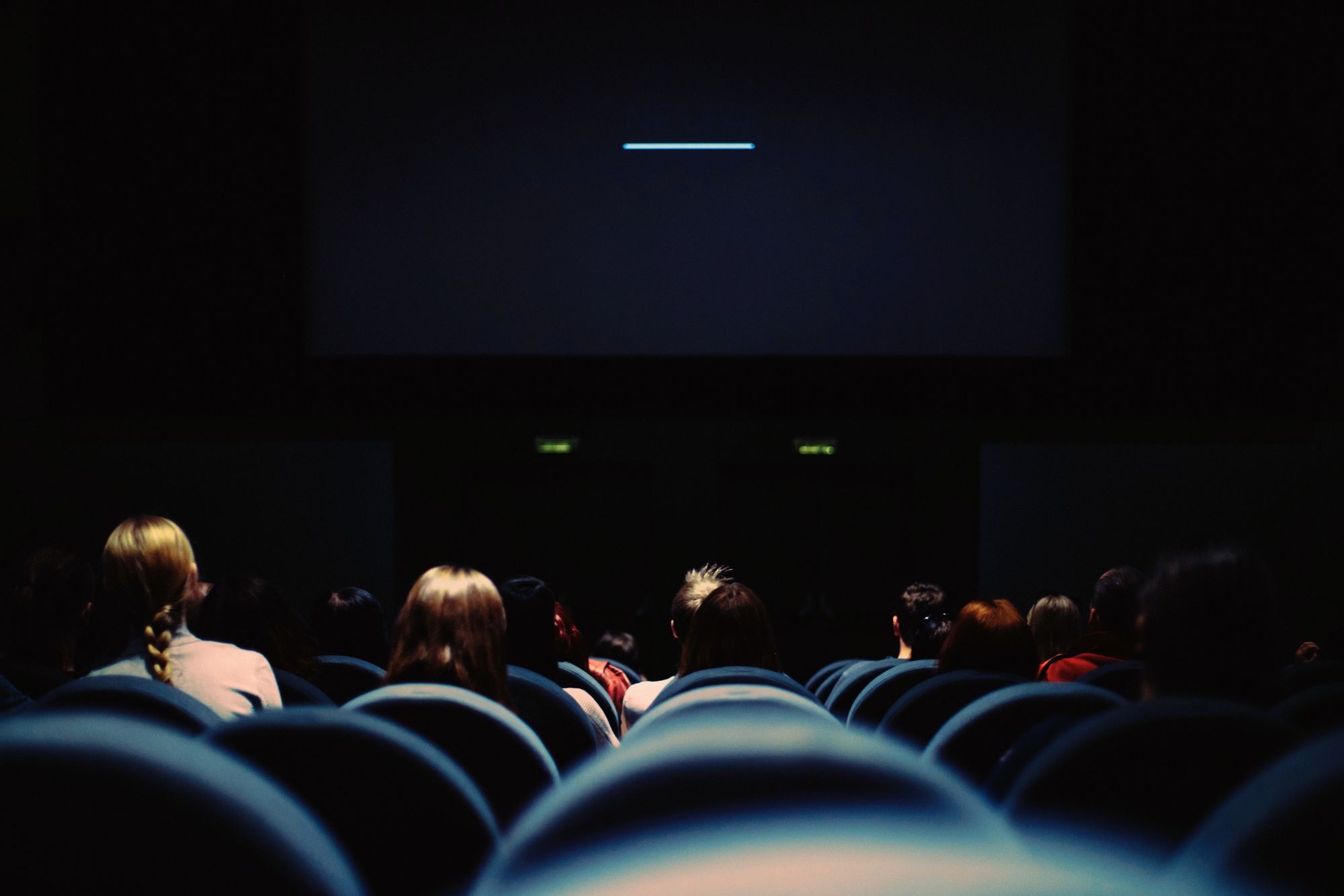 Big screen at the cinema