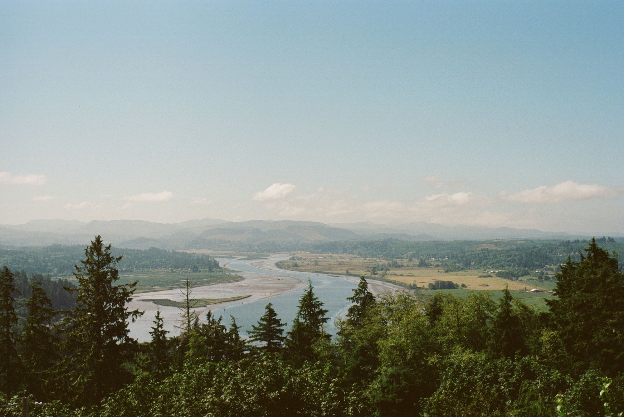 Mountains on 35mm film