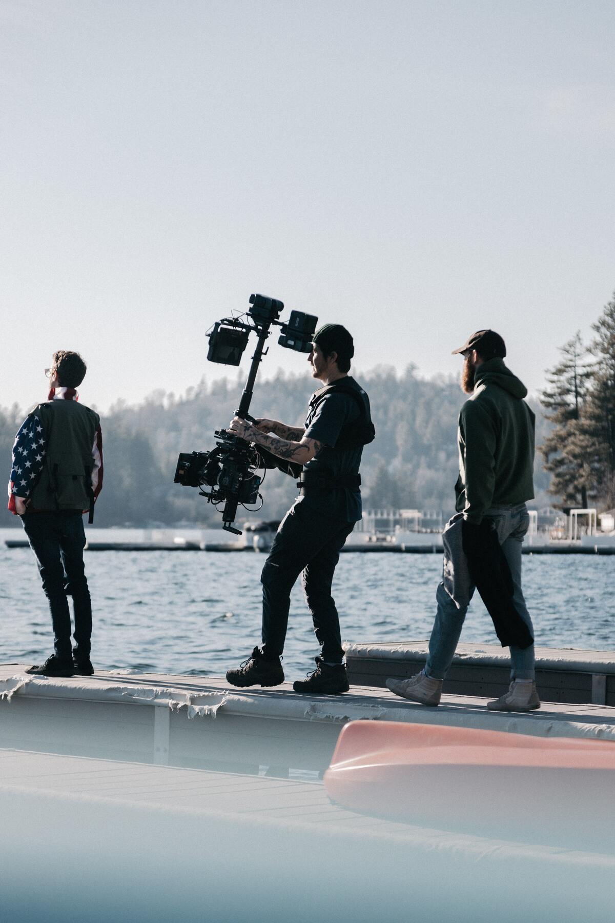 filming techniques near water