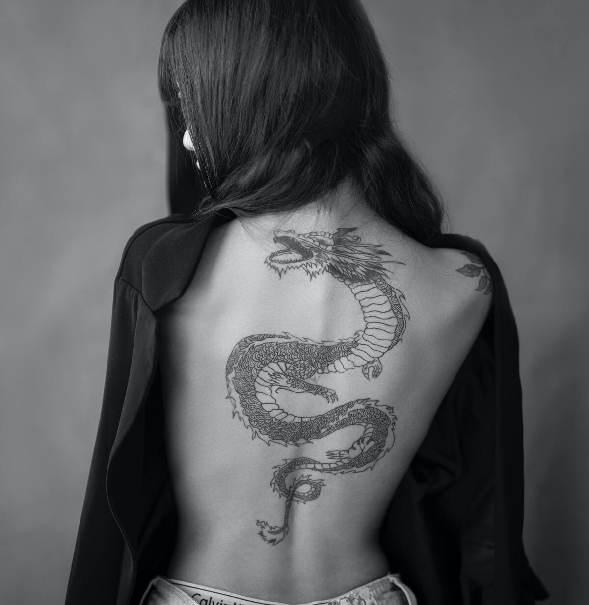 photography tattoo dragon