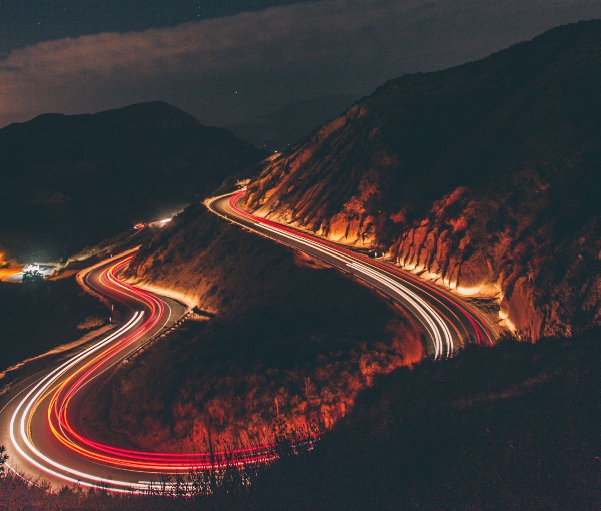 road time lapse