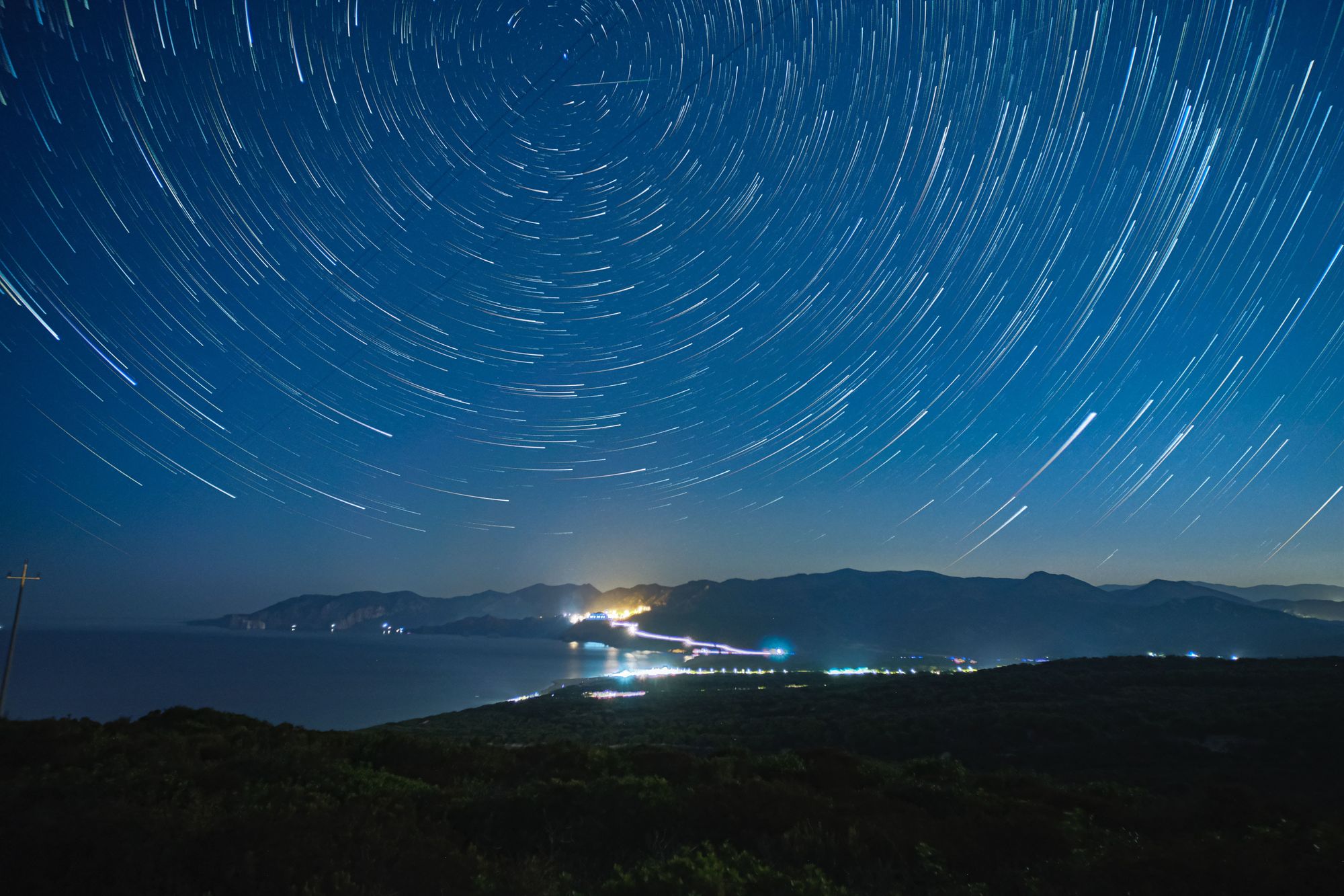 a time-lapse of sky