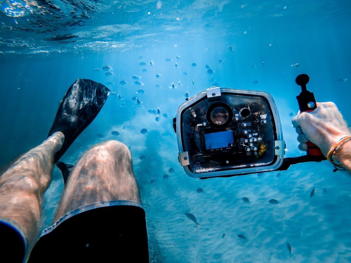 underwater photography swimming