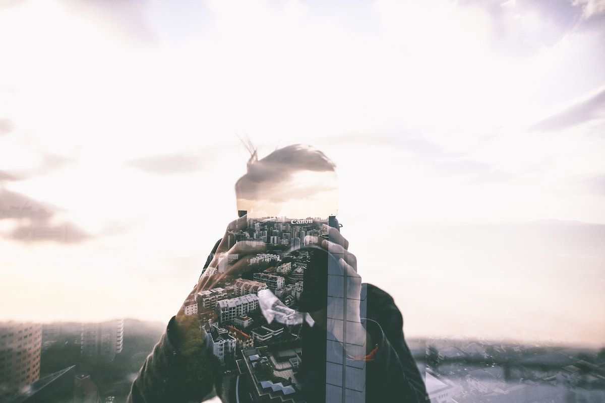 Double exposure photography