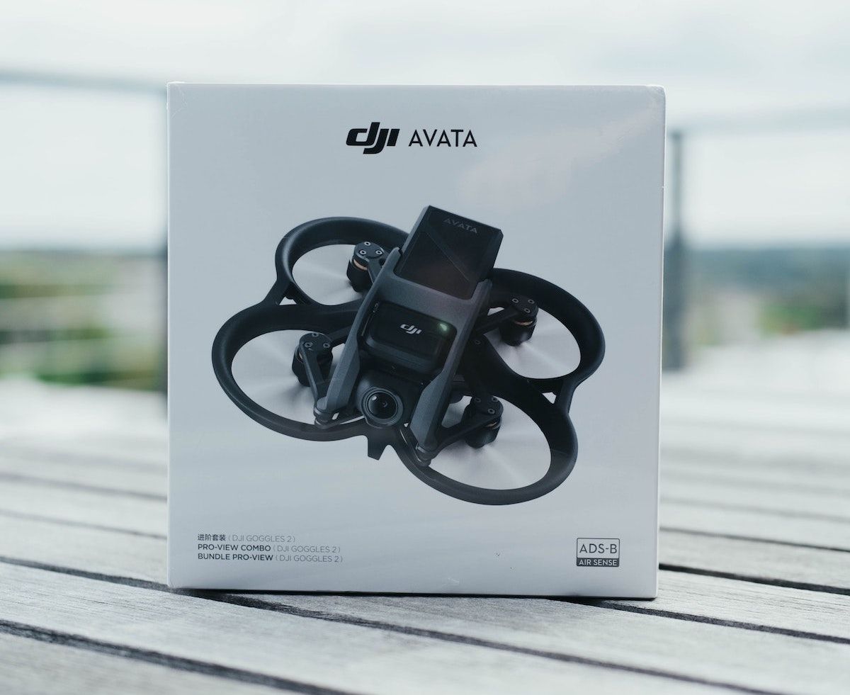 Image of the DJI Avata in a box