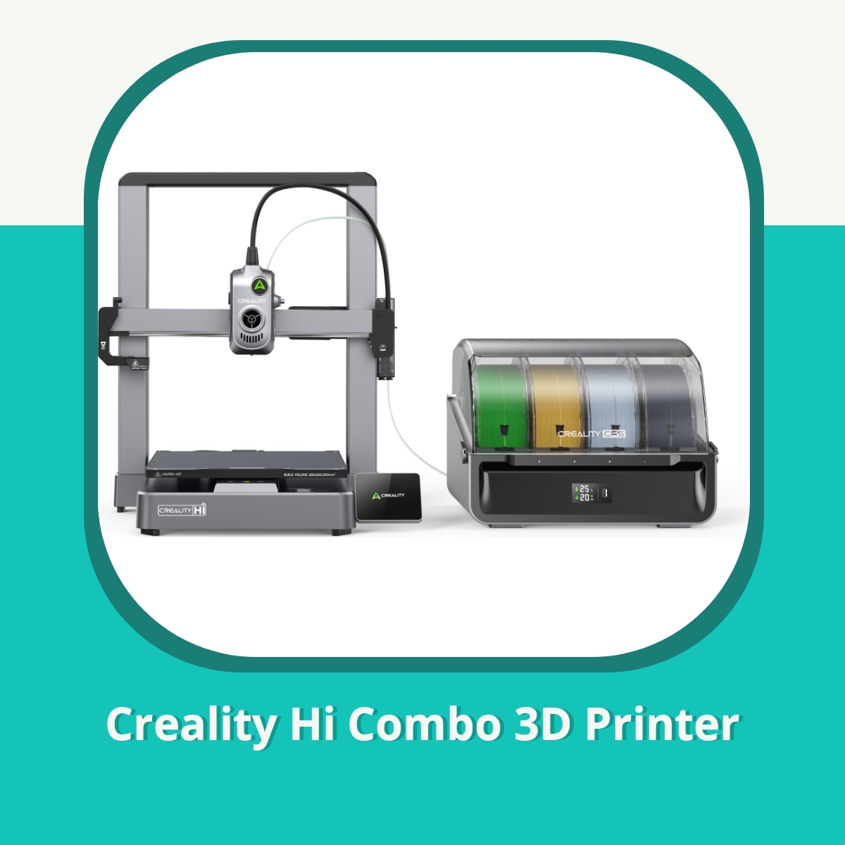 Anmeldelse af Creality Hi Combo 3D Printer