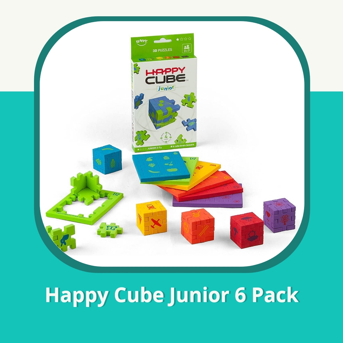 Anmeldelse af Happy Cube Junior 6 Pack