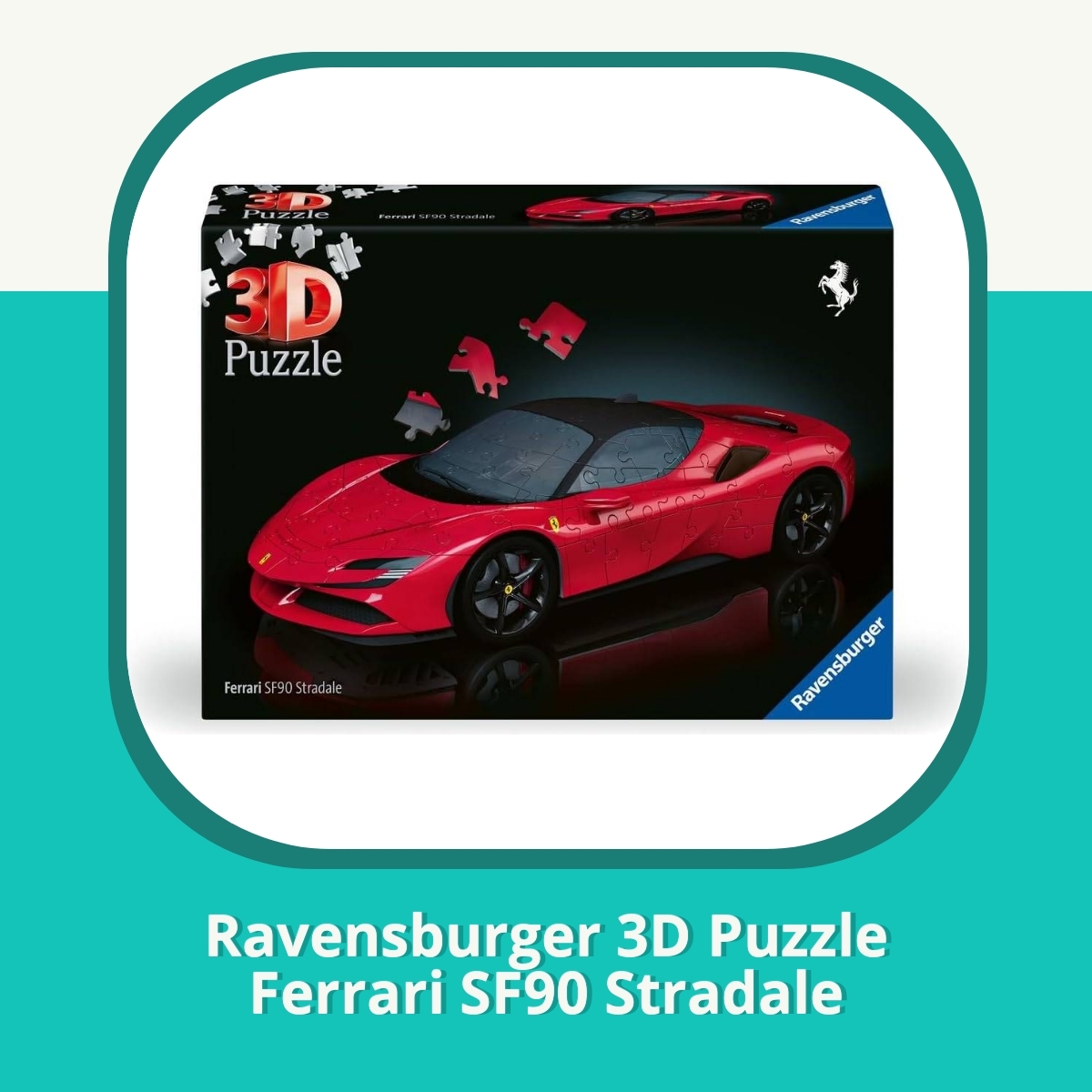 Recension af Ravensburger 3D Puzzle Ferrari SF90 Stradale