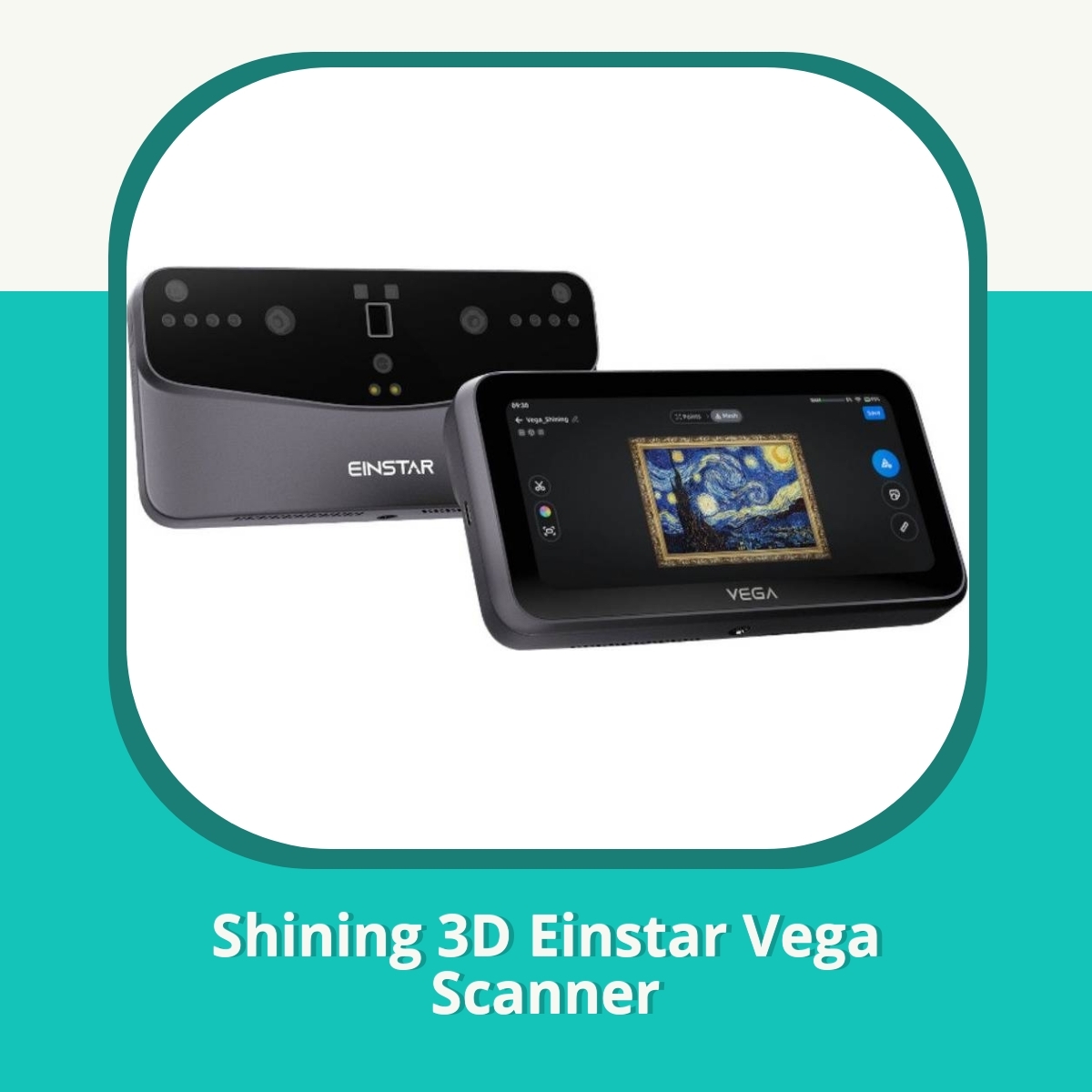 Anmeldelse af Shining 3D Einstar Vega Scanner