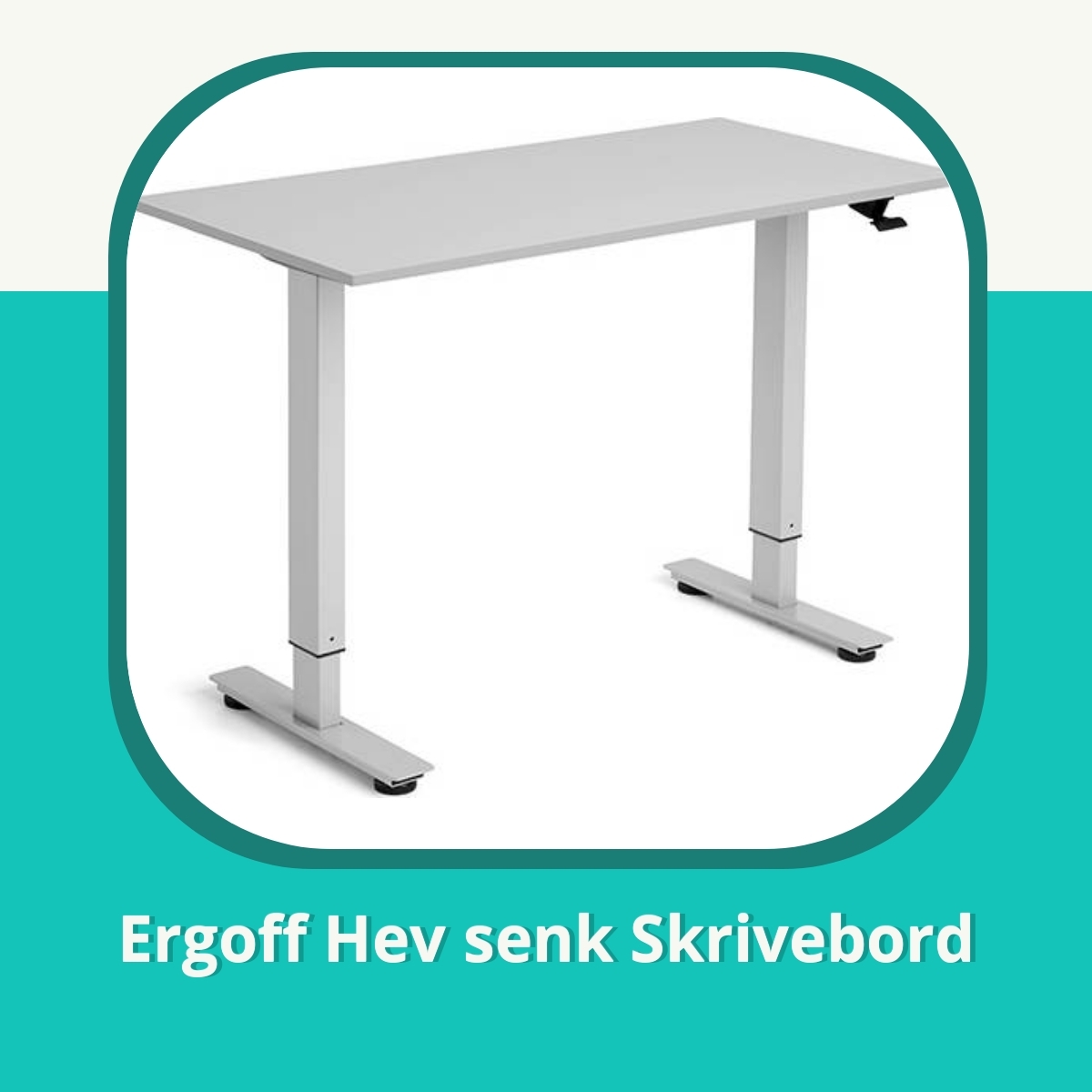 Anmeldelse af Ergoff Hev senk Skrivebord