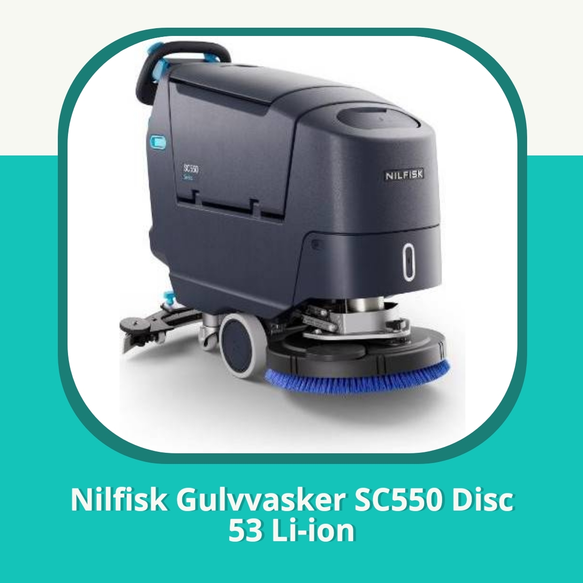 Anmeldelse af Nilfisk Gulvvasker SC550 Disc 53 Li-ion