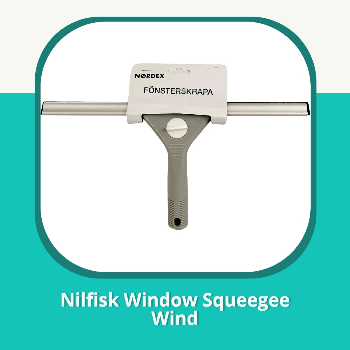 Anmeldelse Nilfisk Window Squeegee Wind