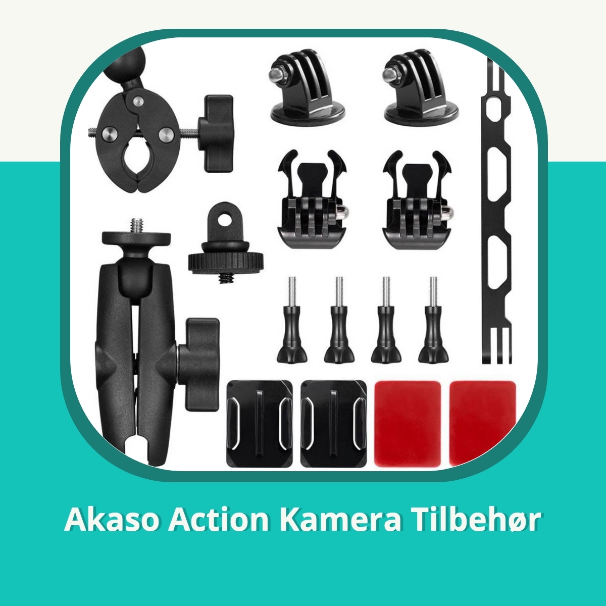 Anmeldelse af Akaso Action Kamera Tilbehør