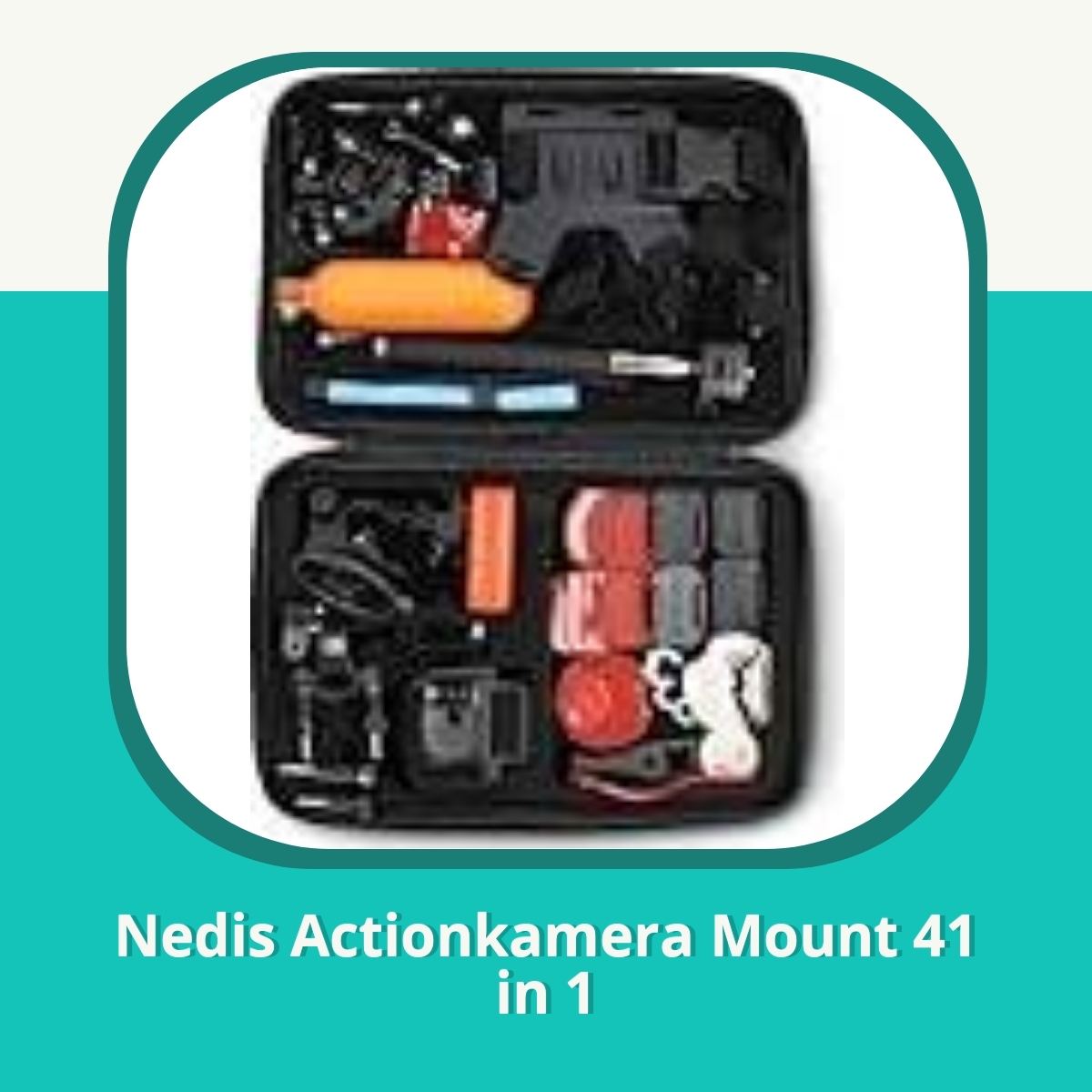 Anmeldelse af Nedis Actionkamera Mount 41 in 1