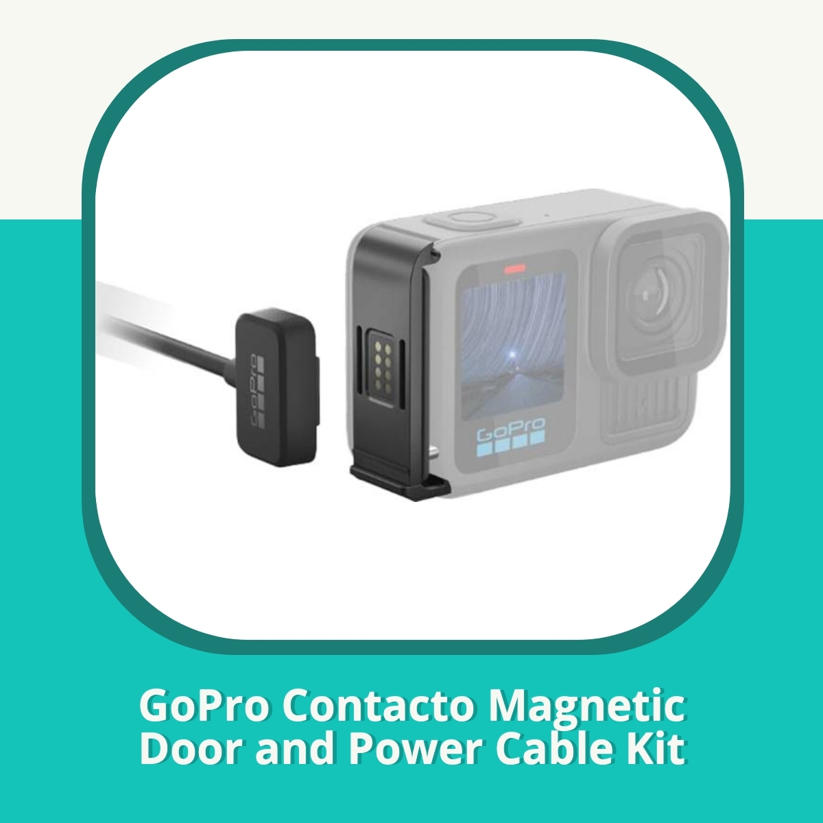 Anmeldelse af GoPro Contacto Magnetic Door and Power Cable Kit