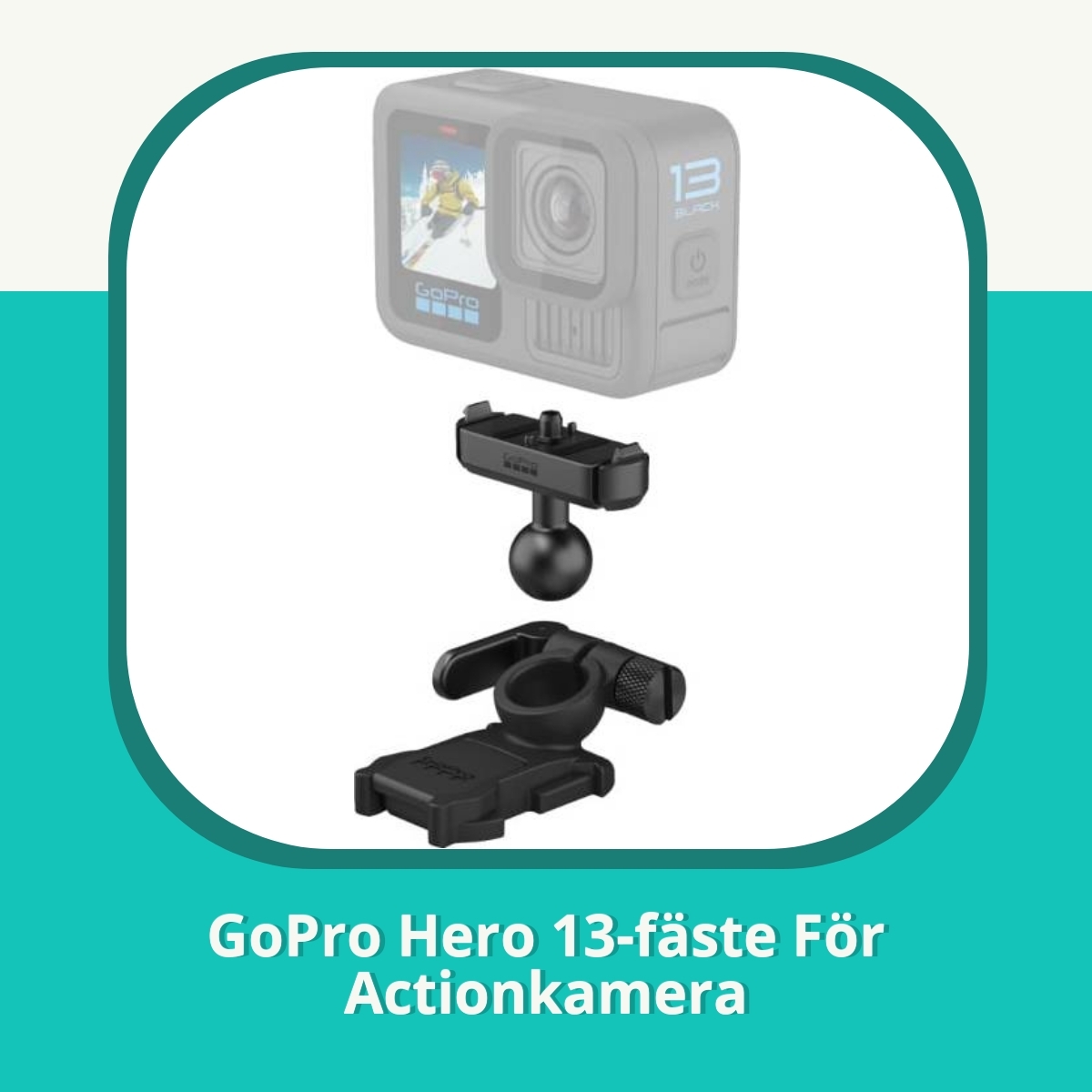 Recension af GoPro Hero 13-fäste För Actionkamera