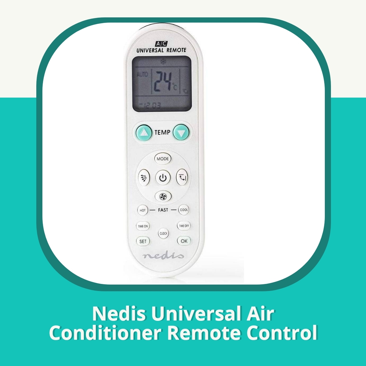 Anmeldelse af Nedis Universal Air Conditioner Remote Control