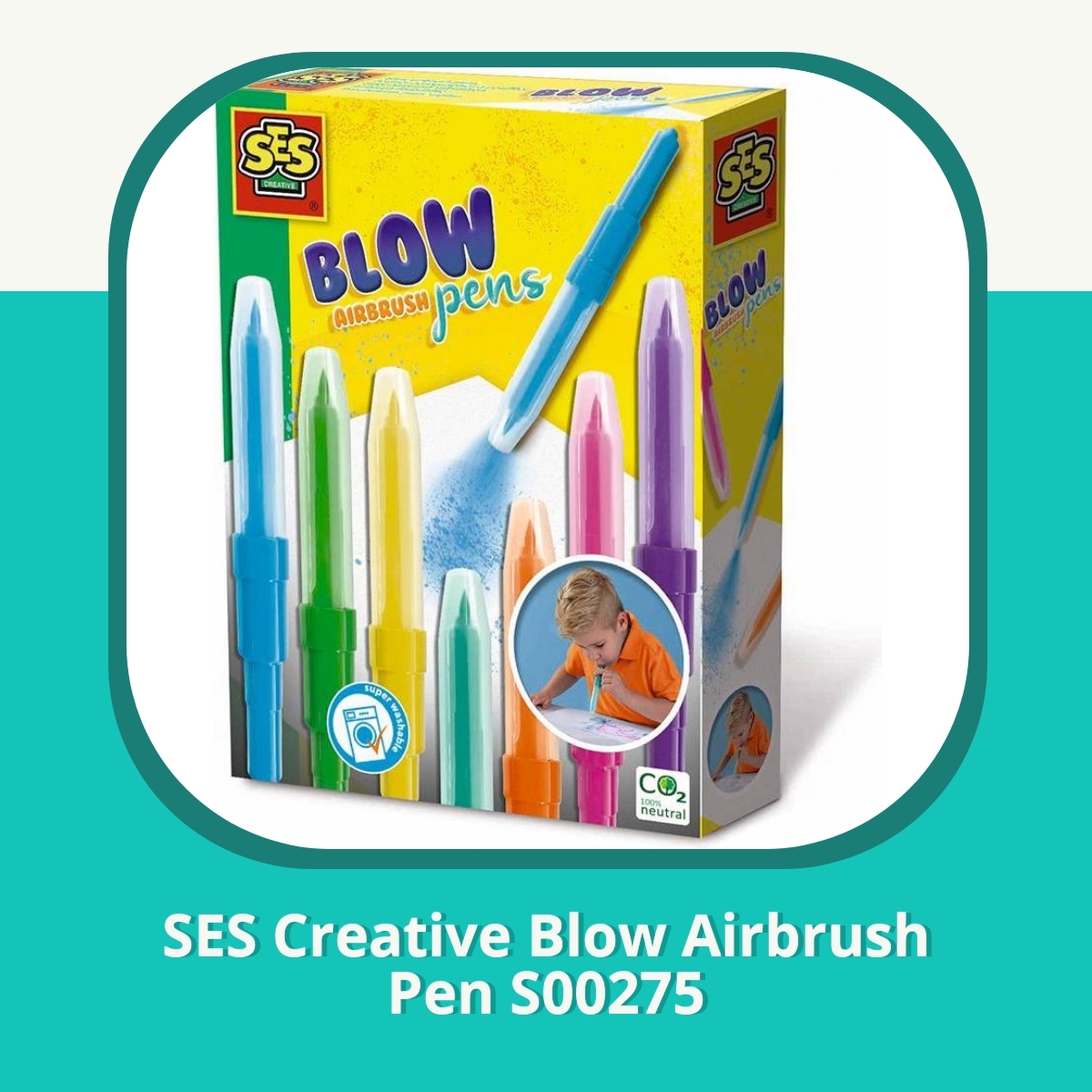 Anmeldelse af SES Creative Blow Airbrush Pen S00275
