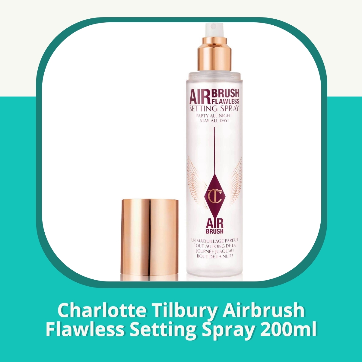 Recension af Charlotte Tilbury Airbrush Flawless Setting Spray 200ml