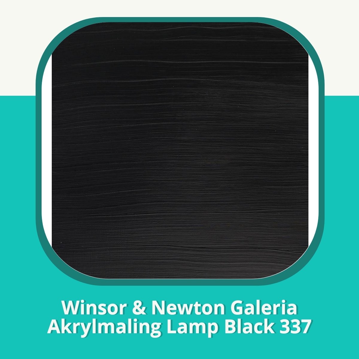 Anmeldelse af Winsor & Newton Galeria Akrylmaling Lamp Black 337