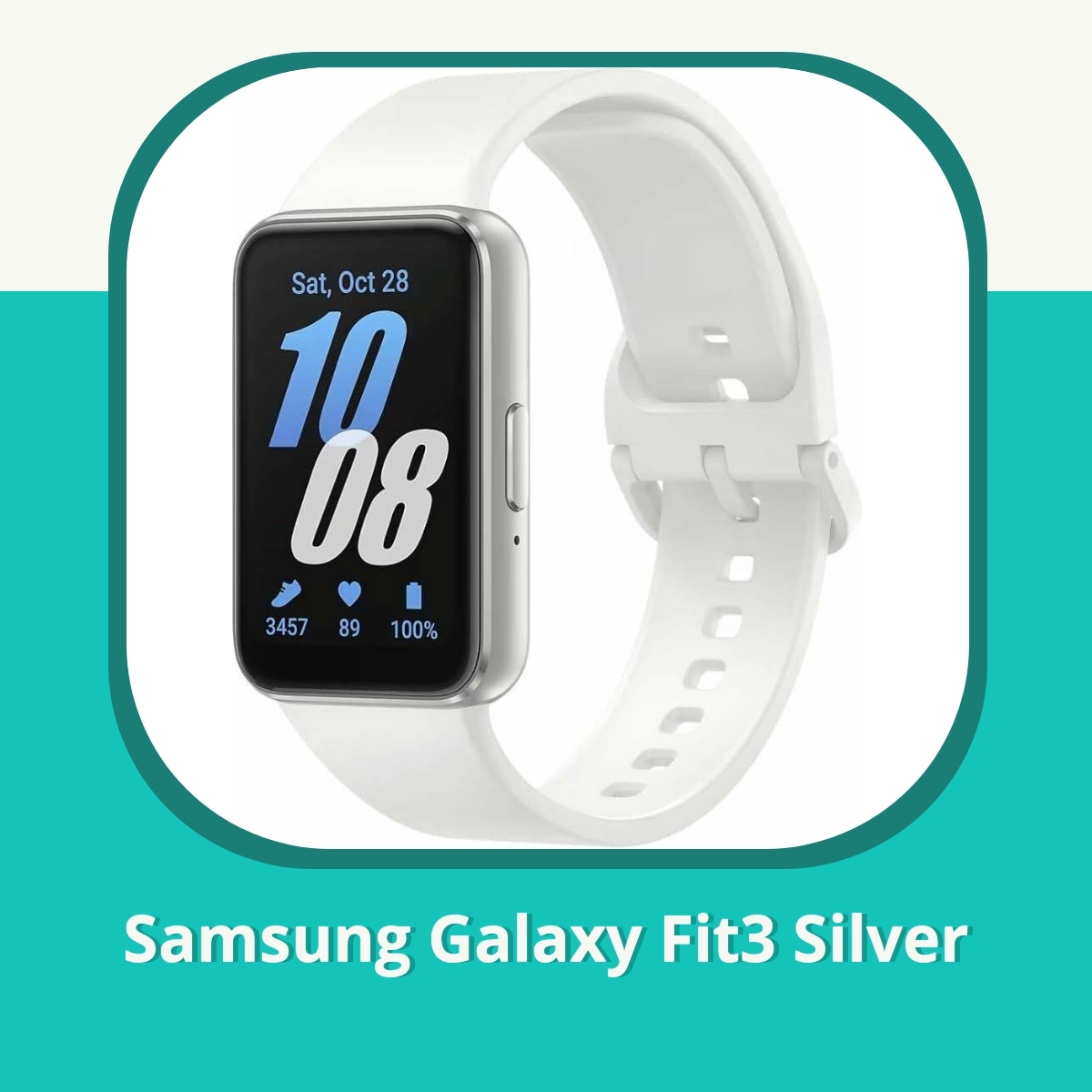 Recension Samsung Galaxy Fit3 Silver