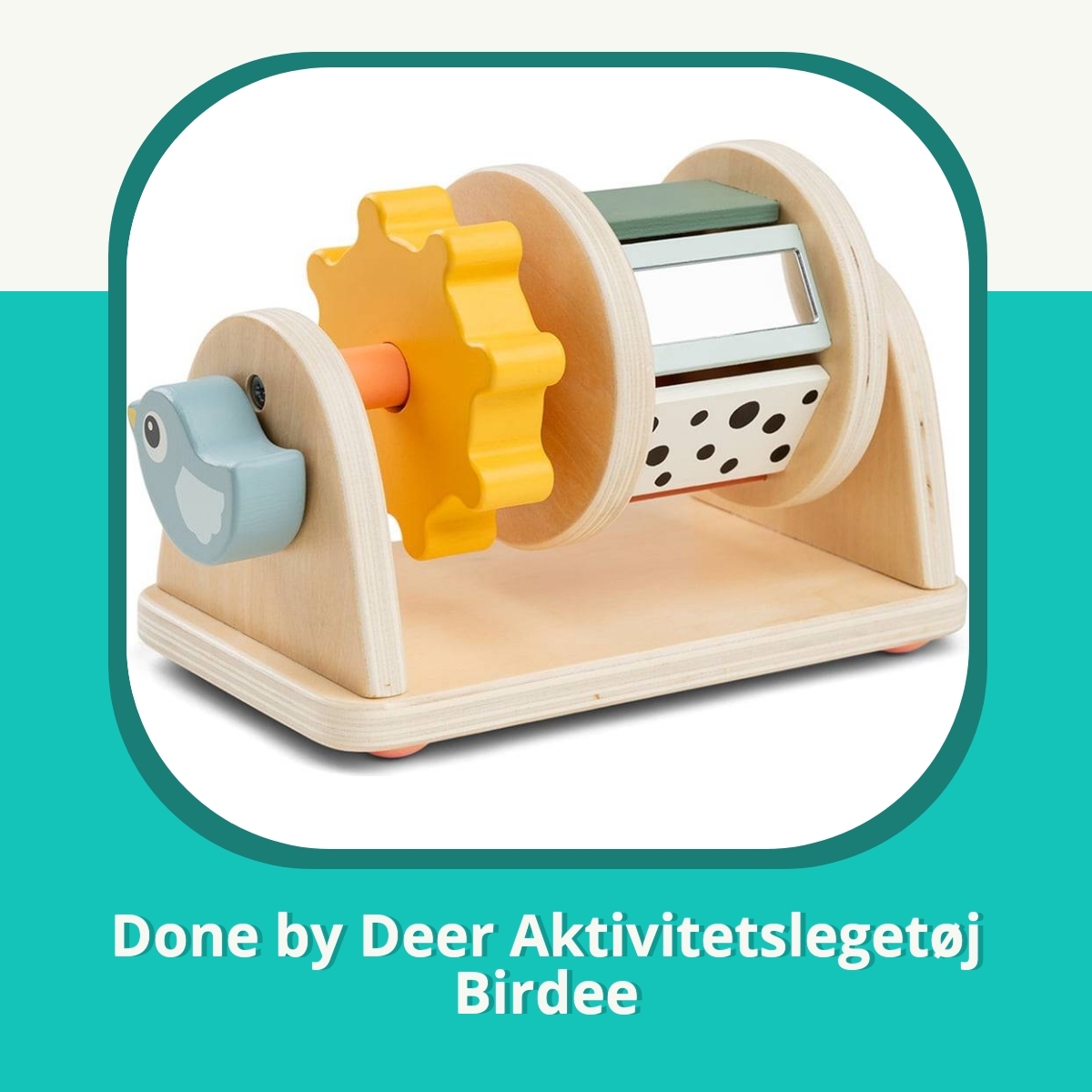 Anmeldelse af Done by Deer Aktivitetslegetøj Birdee