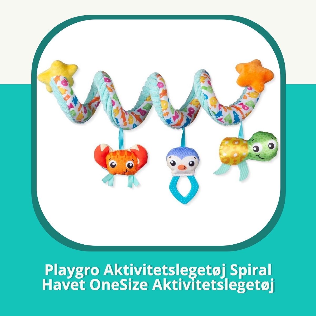 Anmeldelse af Playgro Aktivitetslegetøj Spiral Havet OneSize Aktivitetslegetøj