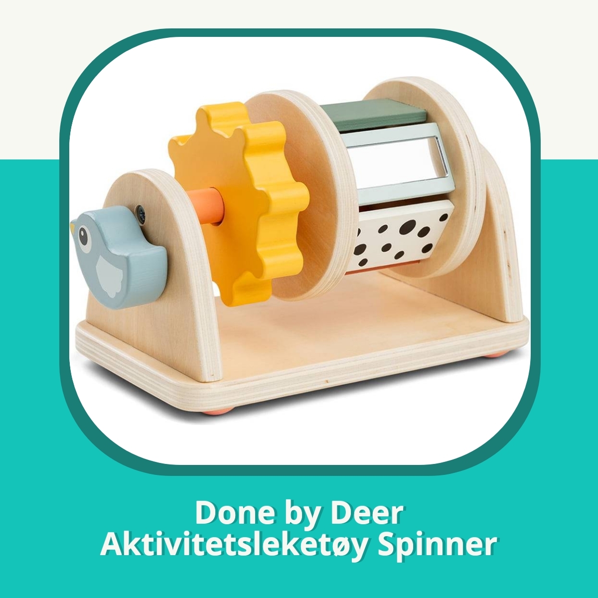 Anmeldelse af Done by Deer Aktivitetsleketøy Spinner