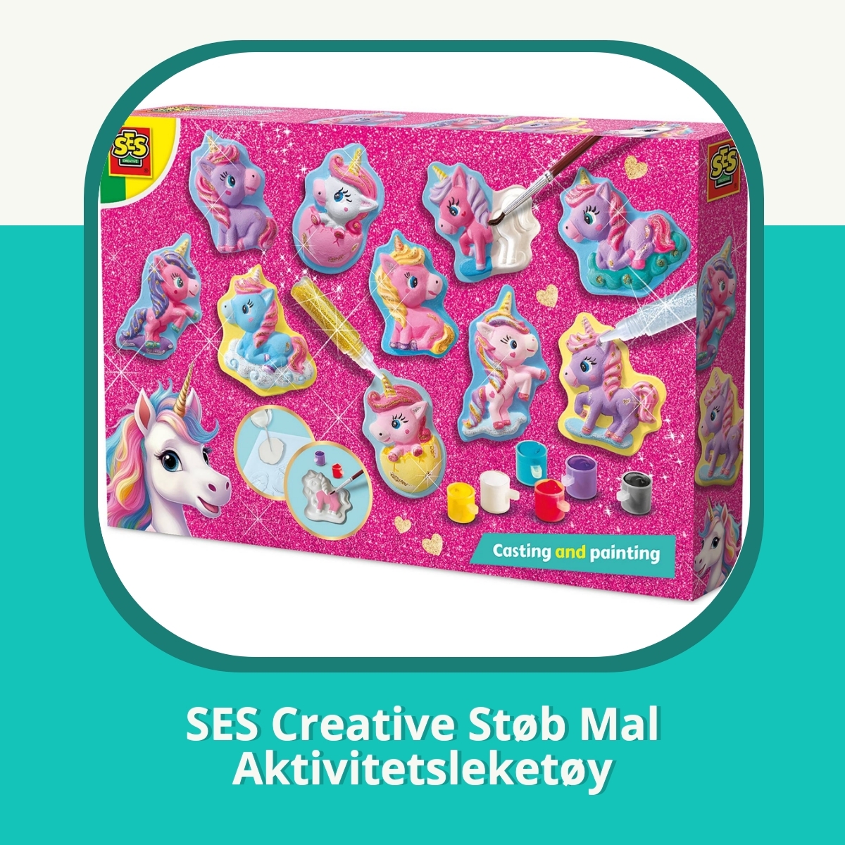 Anmeldelse af SES Creative Støb Mal Aktivitetsleketøy