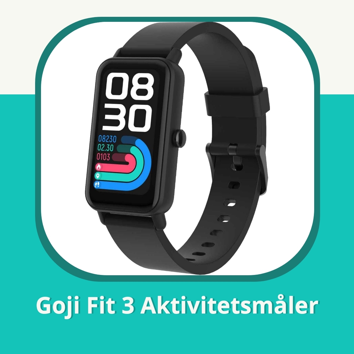 Anmeldelse af Goji Fit 3 Aktivitetsmåler