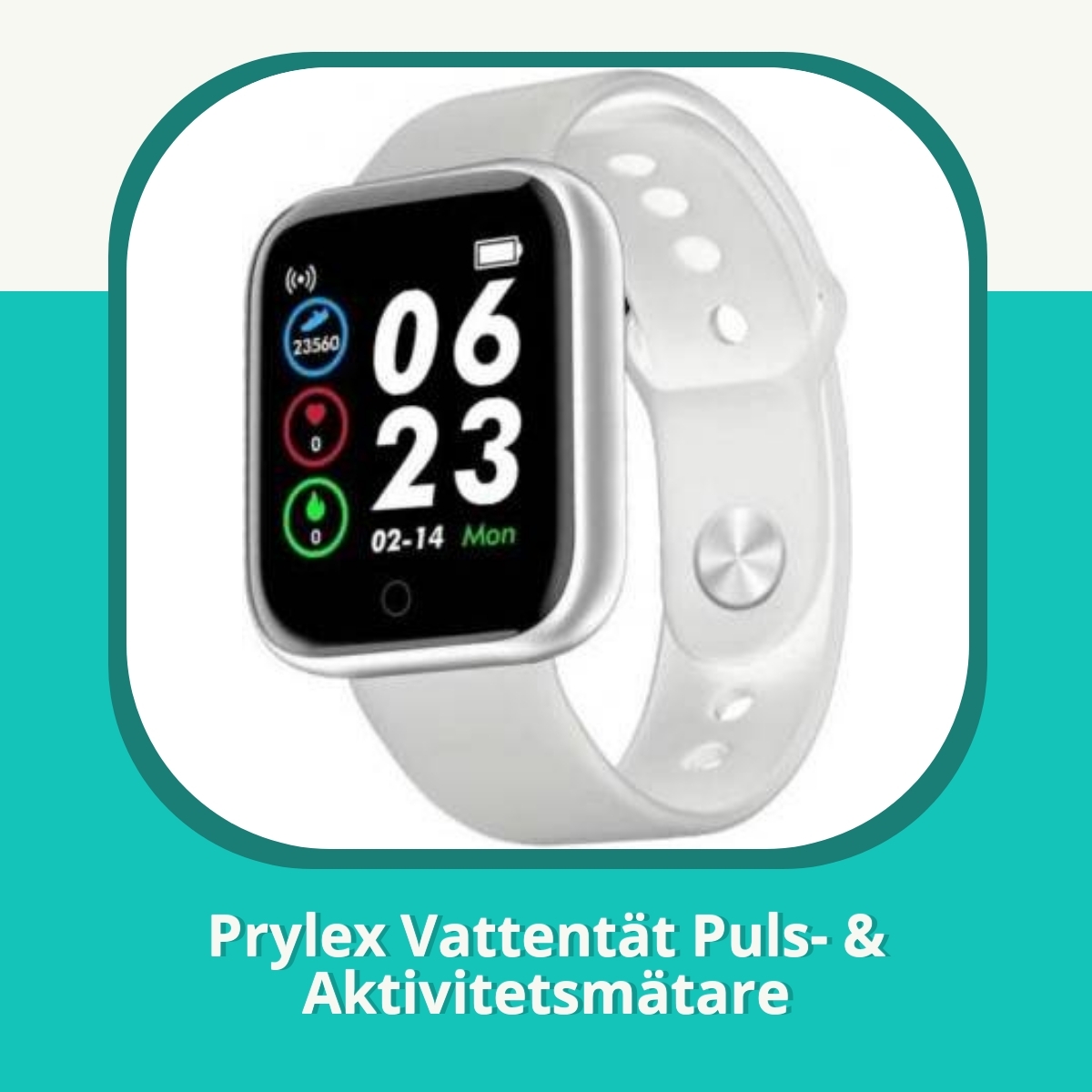 Recension af Prylex Vattentät Puls- & Aktivitetsmätare