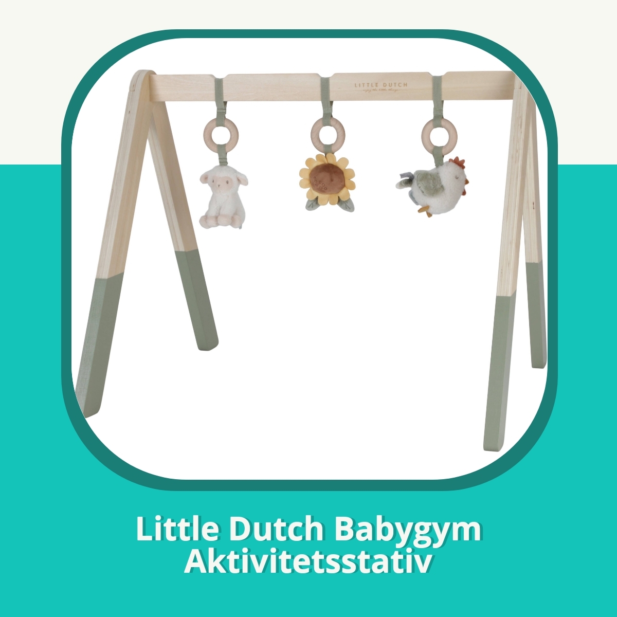 Anmeldelse af Little Dutch Babygym Aktivitetsstativ