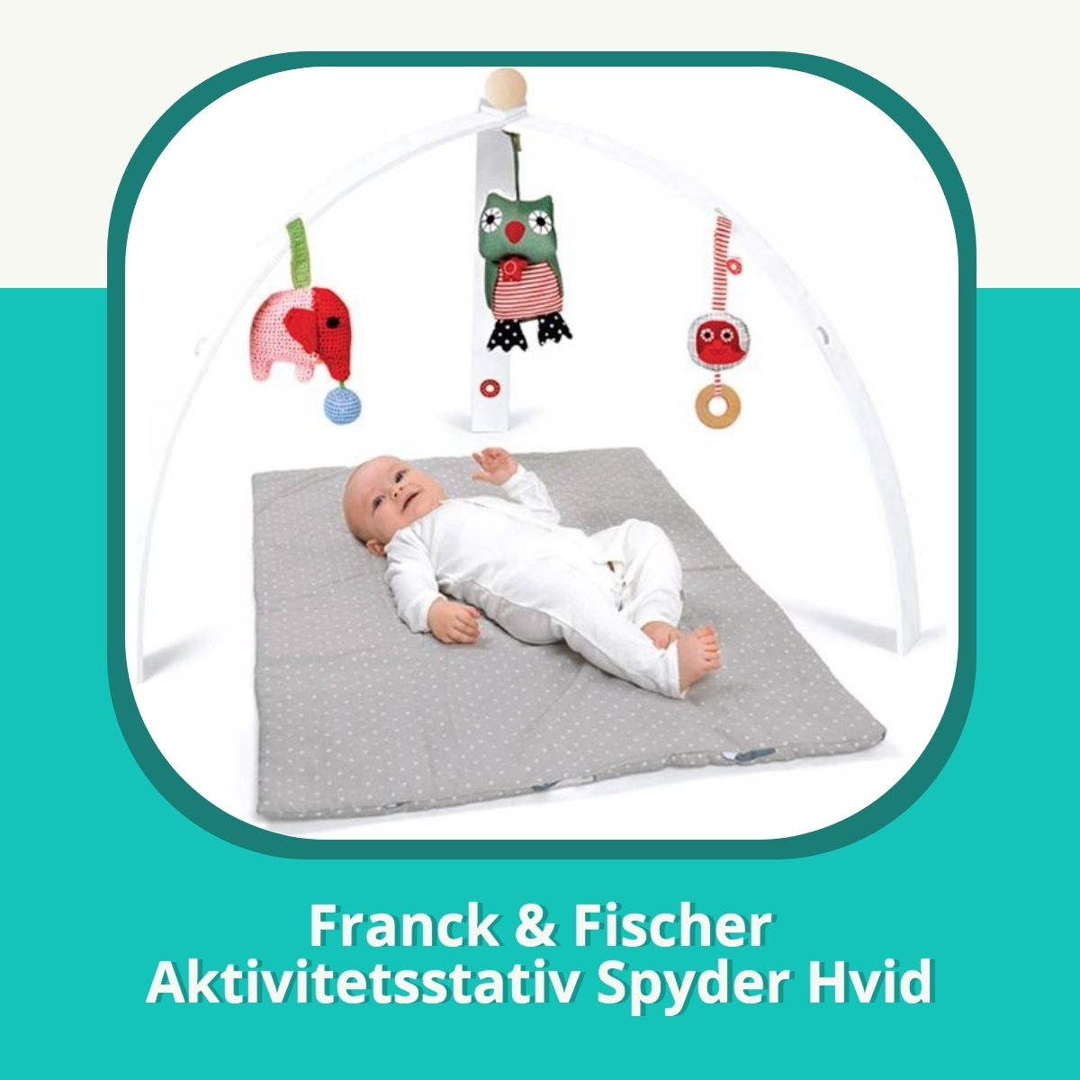 Anmeldelse af Franck & Fischer Aktivitetsstativ Spyder Hvid