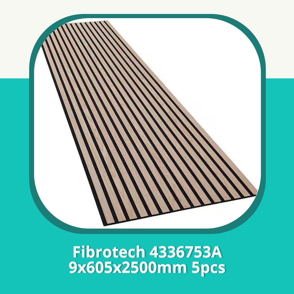 Recension af Fibrotech 4336753A 9x605x2500mm 5pcs