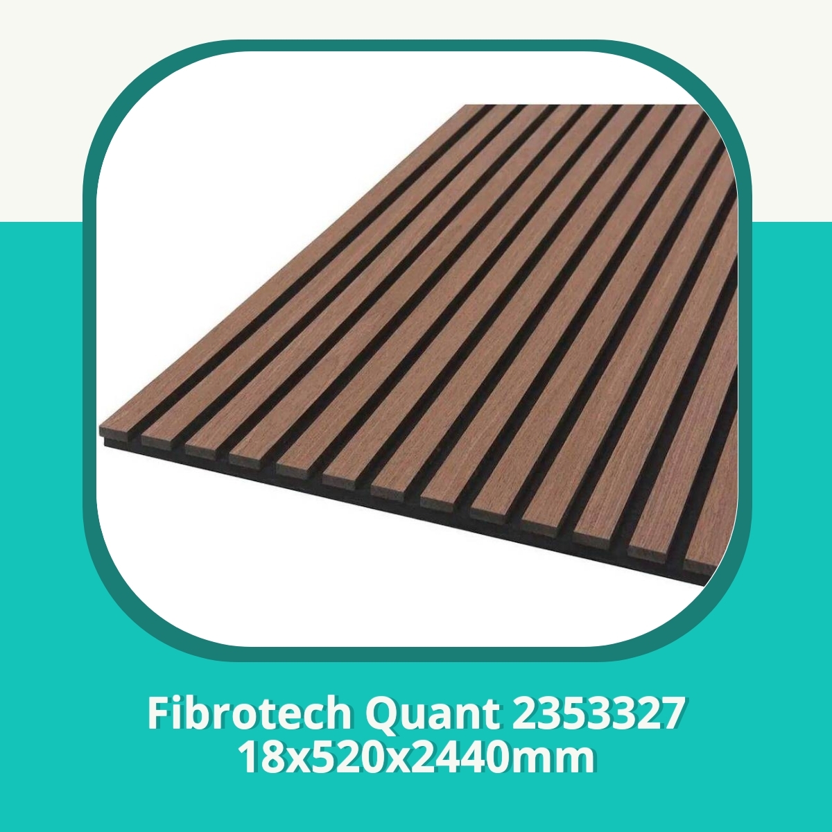 Recension af Fibrotech Quant 2353327 18x520x2440mm