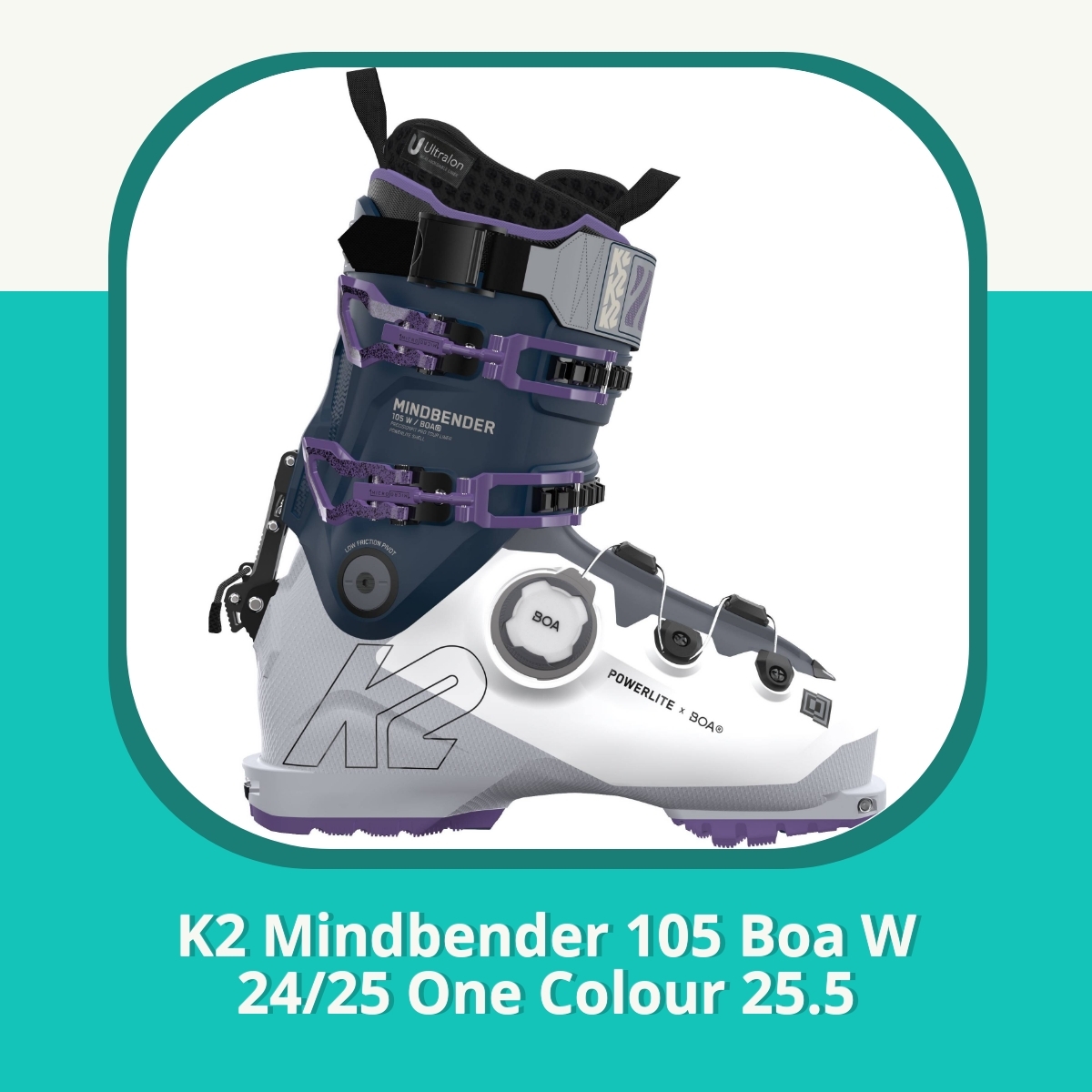 Anmeldelse af K2 Mindbender 105 Boa W 24/25 One Colour 25.5