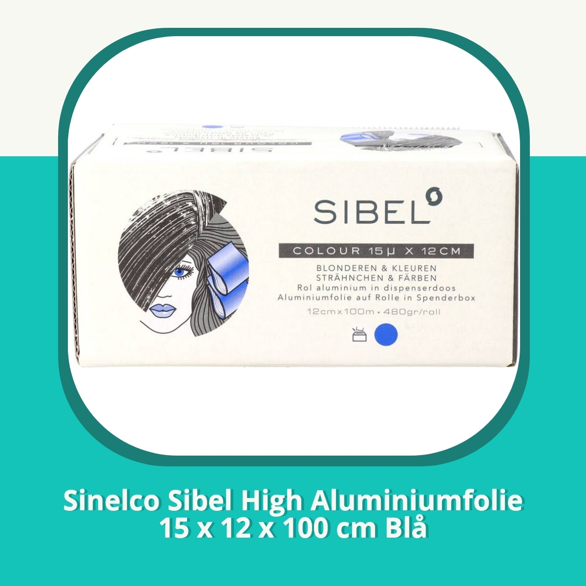 Anmeldelse af Sinelco Sibel High Aluminiumfolie 15 x 12 x 100 cm Blå