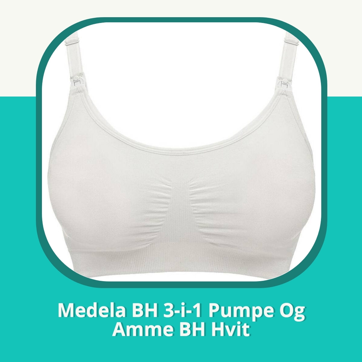 Anmeldelse af Medela BH 3-i-1 Pumpe Og Amme BH Hvit
